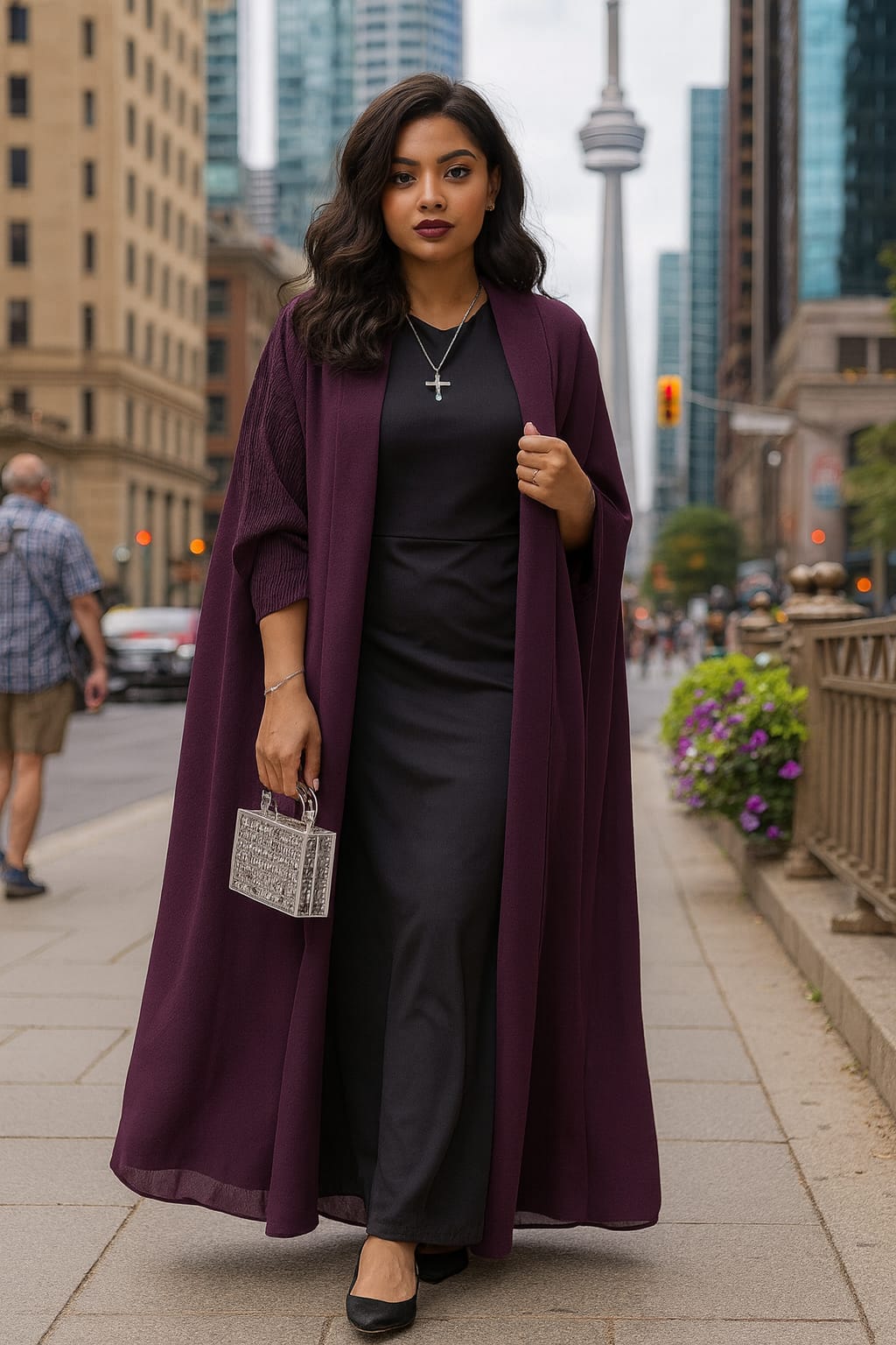 Femineeds Iconic Abaya pur